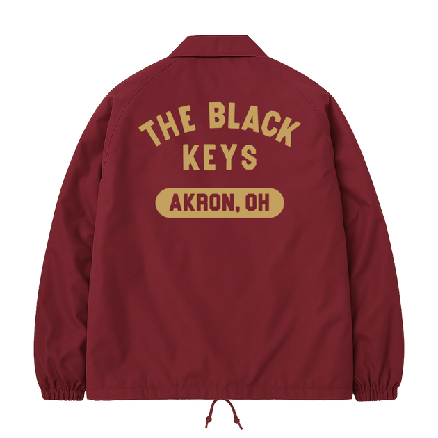 Maroon NRNF Coaches Jacket – The Black Keys